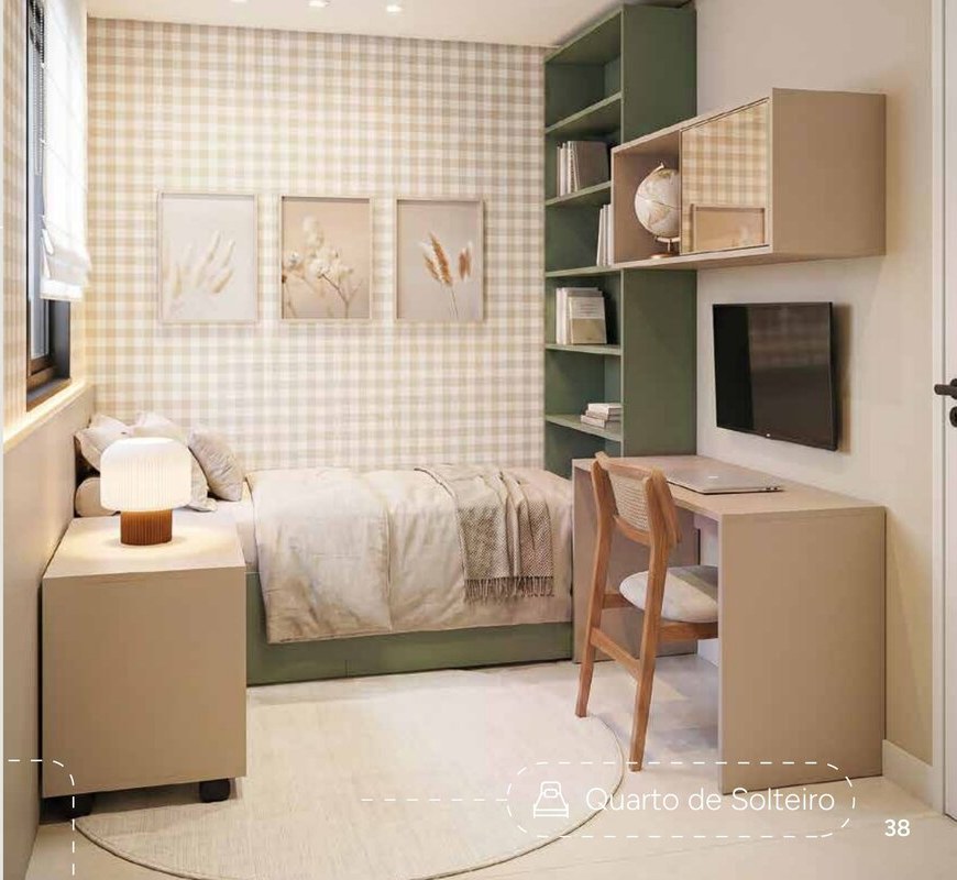 Segundo quarto do apartamento do Tostes Select